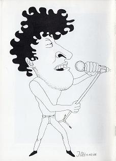 Golden Earring fanclub magazine 1988#3 back cover